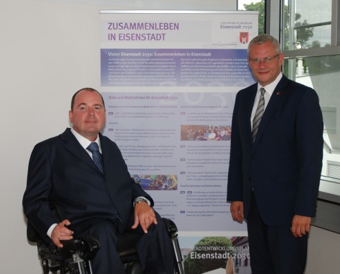 Reinhard Rodlauer mit Thomas Steiner